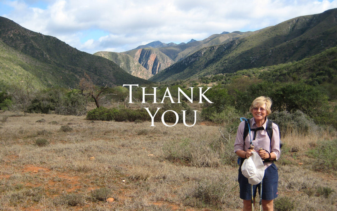 Thank you Helga Hill for your Kind Donation